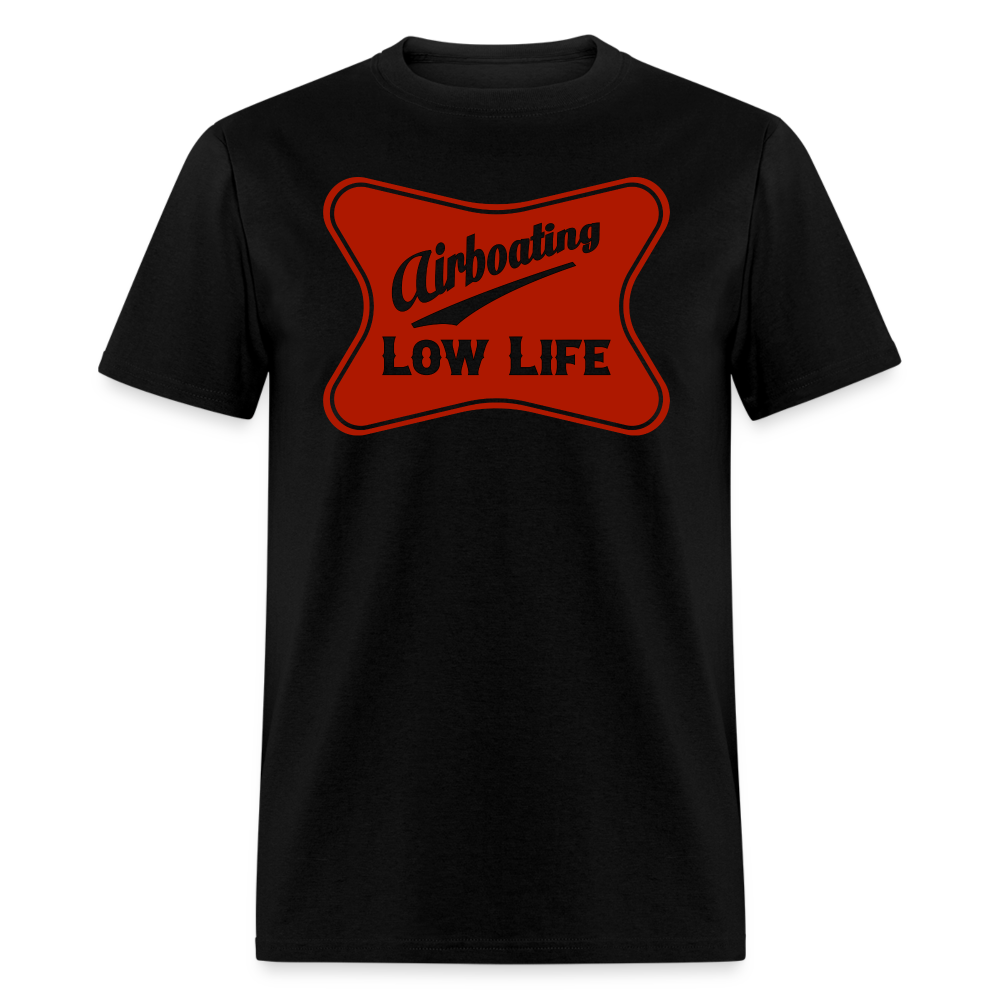 Airboating - Red -  (Unisex) Classic T-Shirt - black