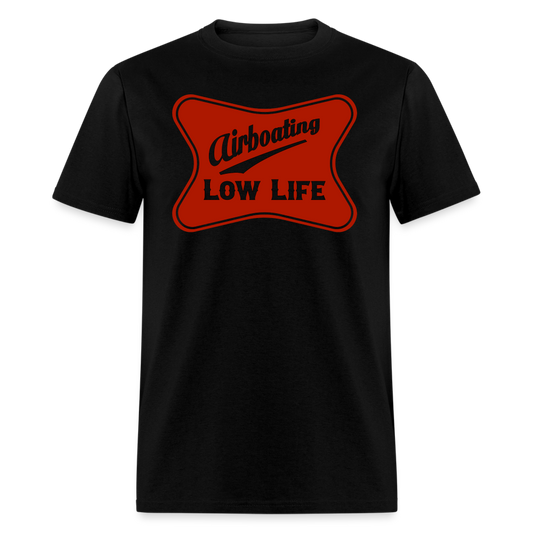 Airboating - Red -  (Unisex) Classic T-Shirt - black