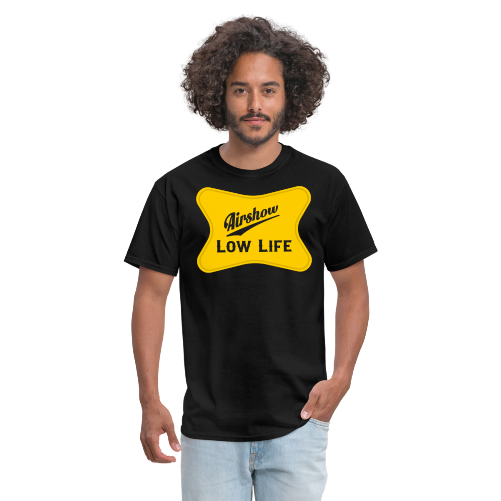 Airshow yellow logo - Unisex Classic T-Shirt - black