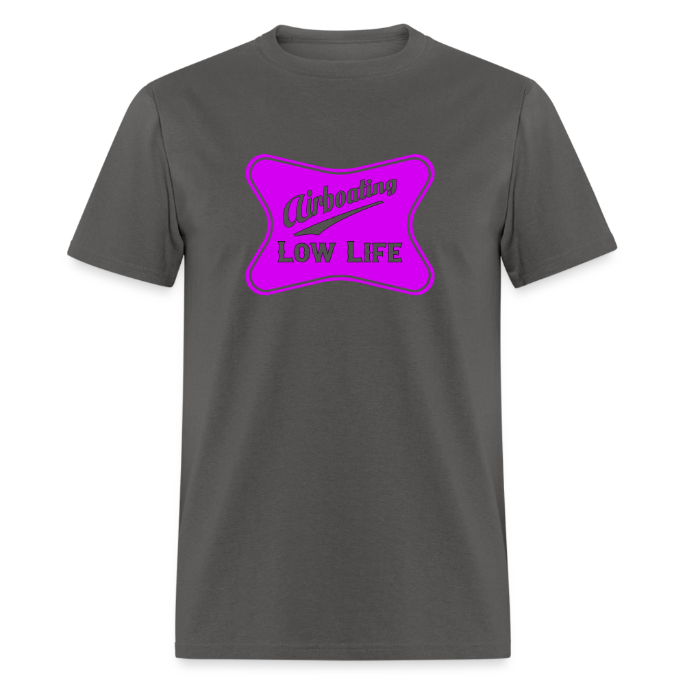 Airboating - Pink - (Unisex) Classic T-Shirt - charcoal