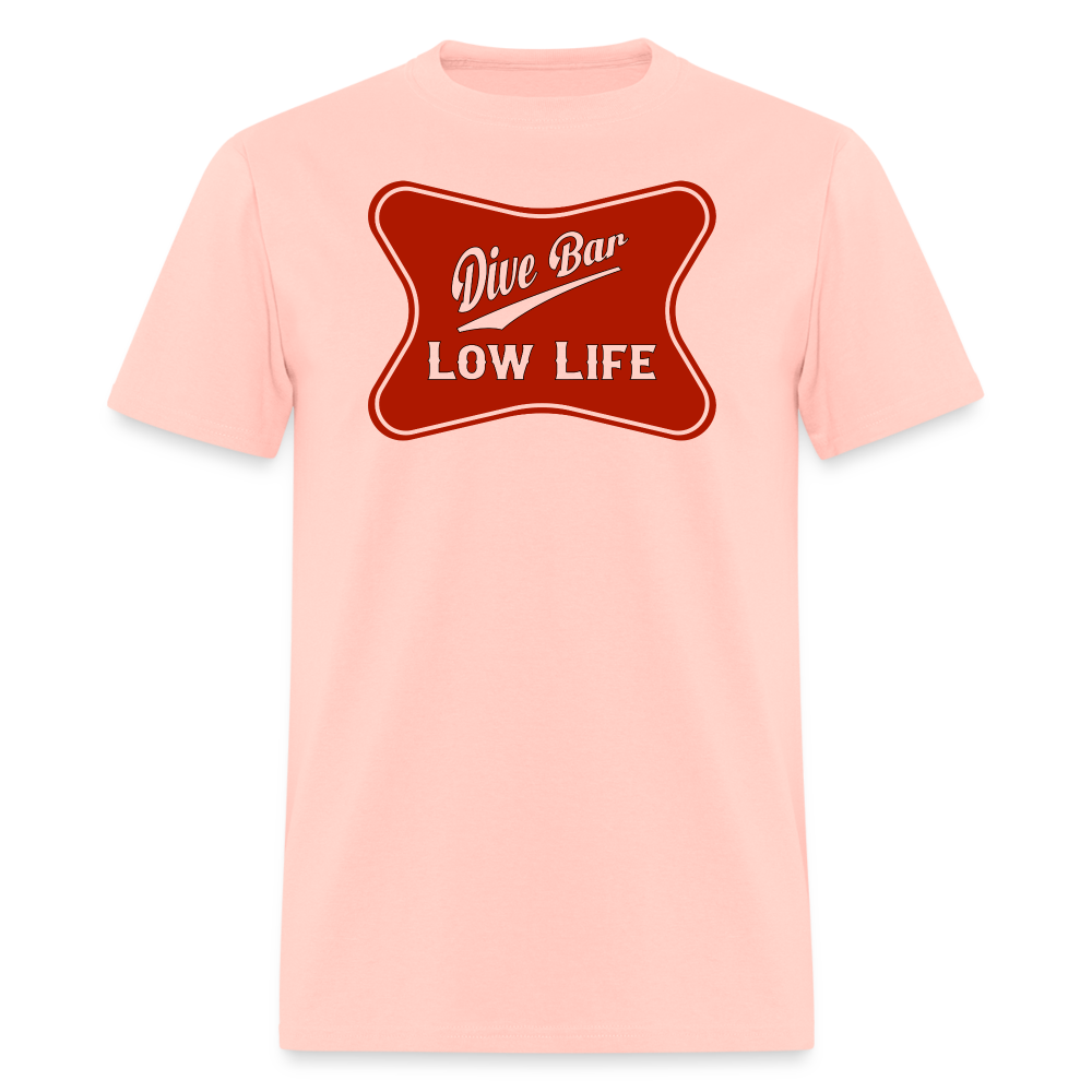 Dive Bar - Red - Unisex Classic T-Shirt - blush pink 