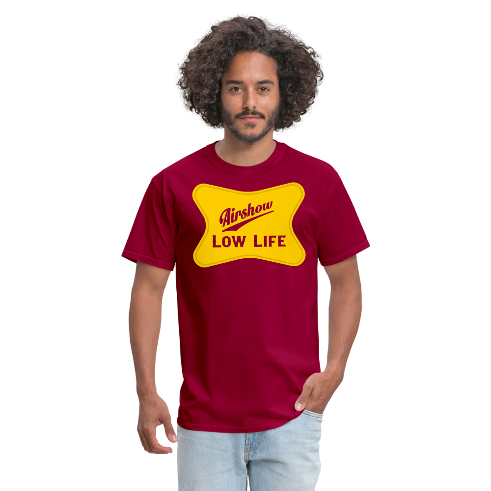 Airshow yellow logo - Unisex Classic T-Shirt - dark red