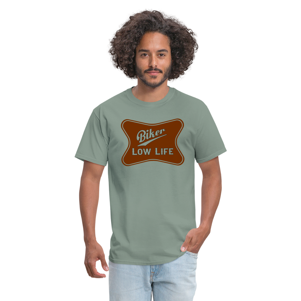 Biker - brown - unisex classic t-shirt - sage