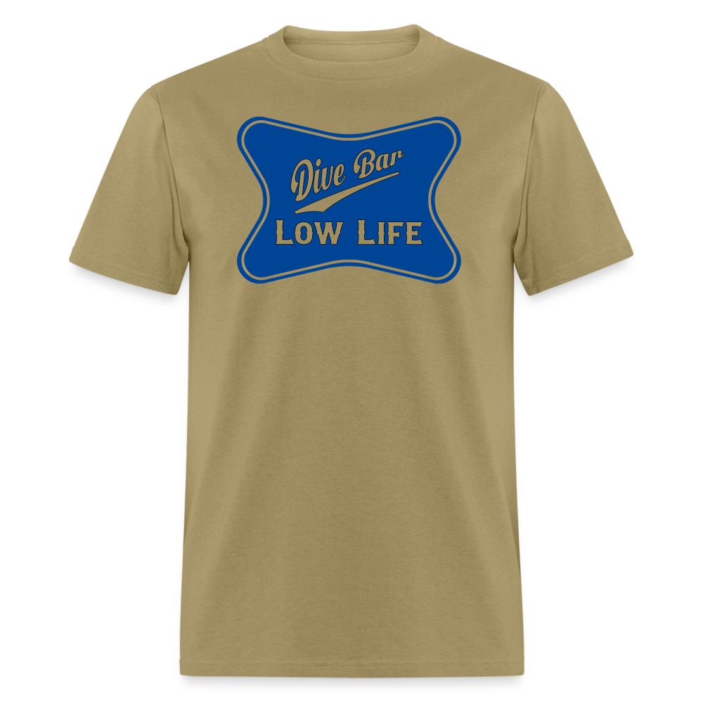 Dive Bar - Dark Blue - Unisex Classic T-Shirt - khaki
