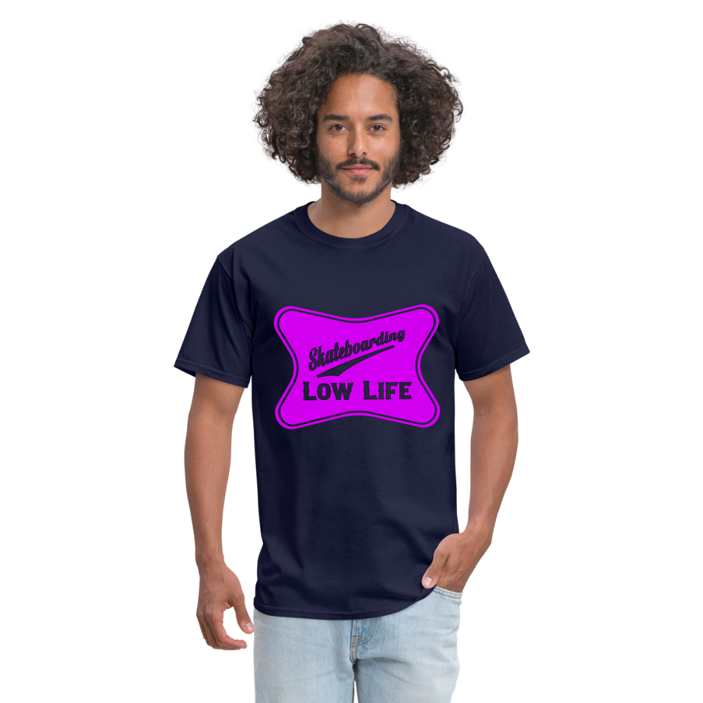 Skateboarding - Purple - Unisex Classic T-Shirt - navy