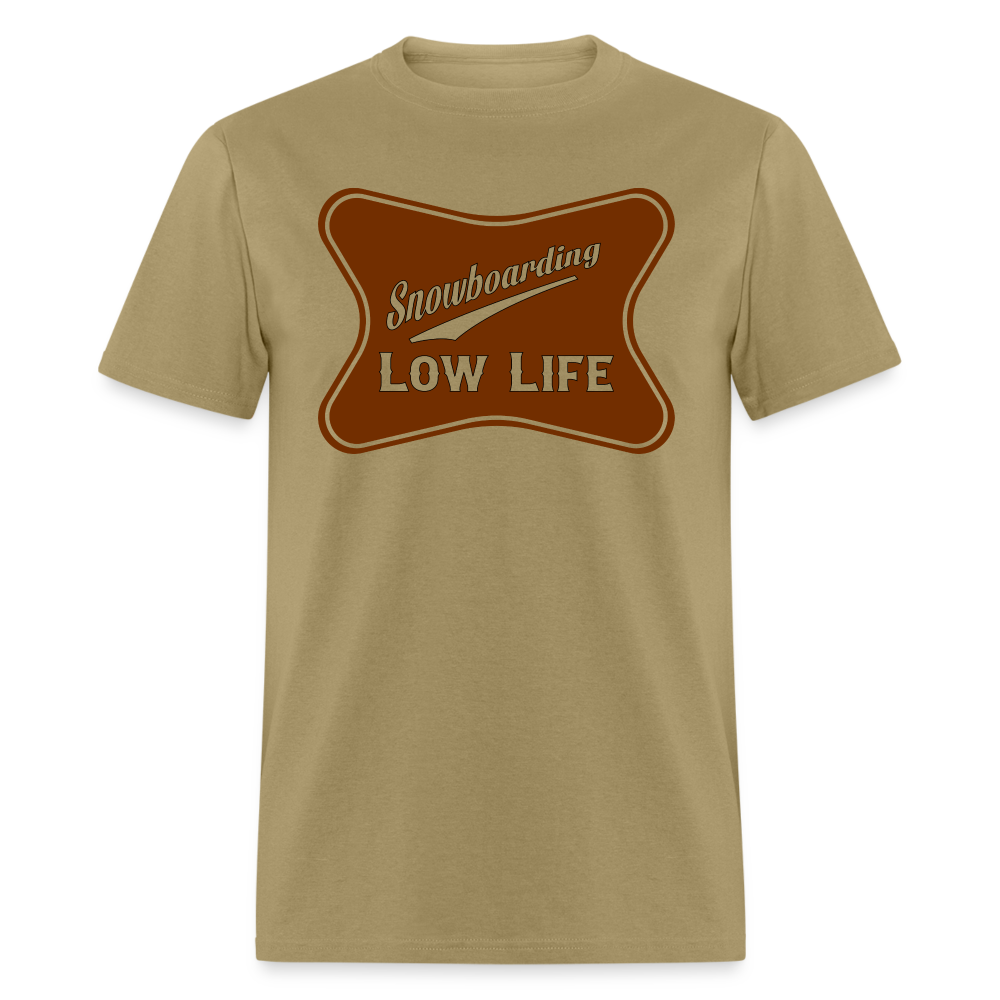 Snowboarding - Brown - Unisex Classic T-Shirt - khaki