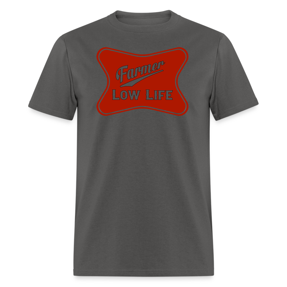 Farmer - Red - Unisex Classic T-Shirt - charcoal
