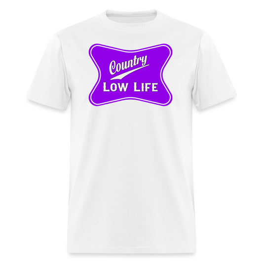 Country - Purple - Unisex Classic T-Shirt - white