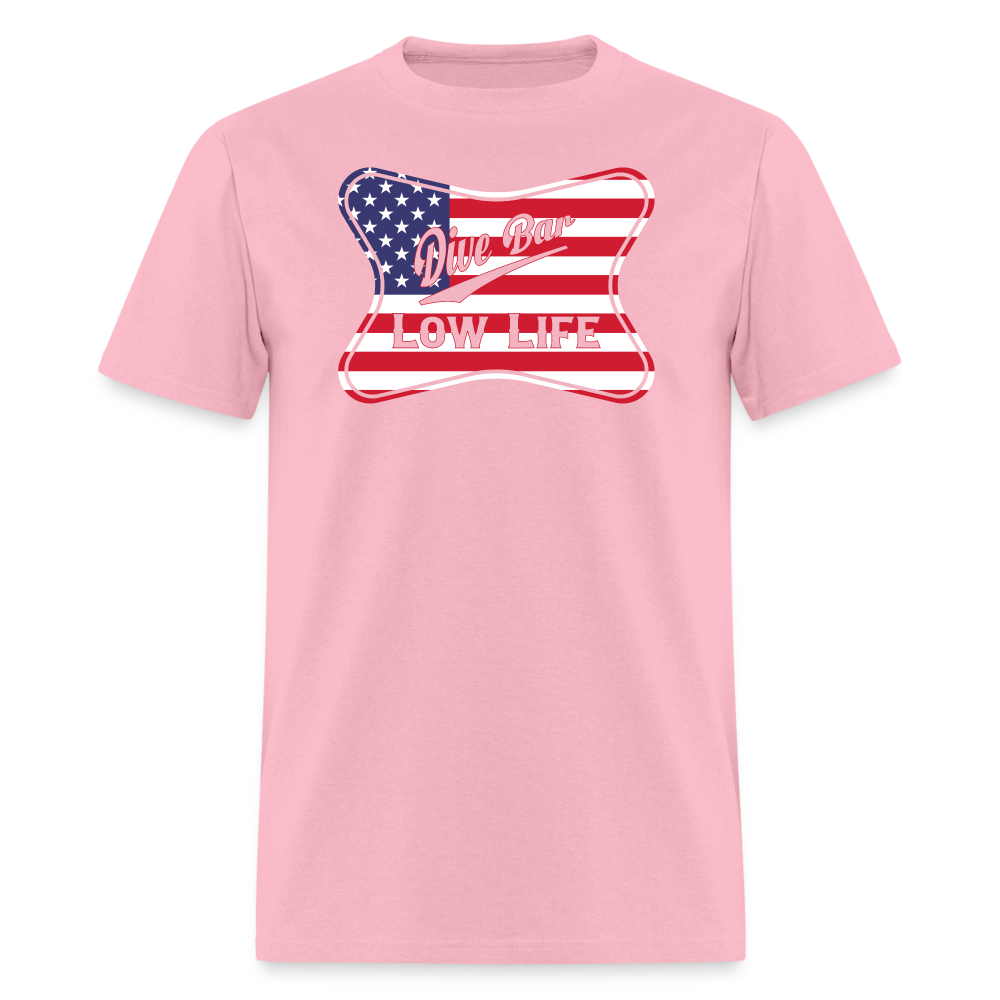 Dive Bar - Patriotic - Unisex Classic T-Shirt - pink