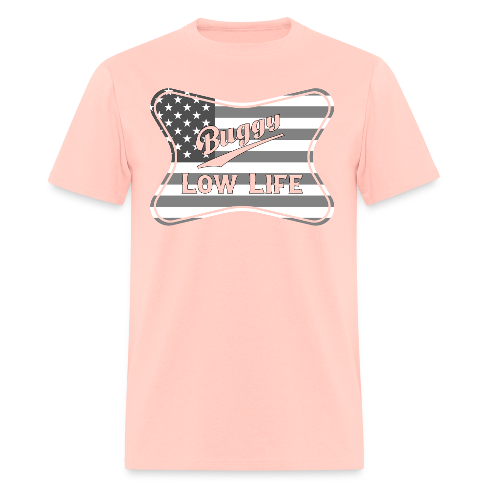 Buggy - Gray & White Patriotic - Unisex Classic T-Shirt - blush pink 