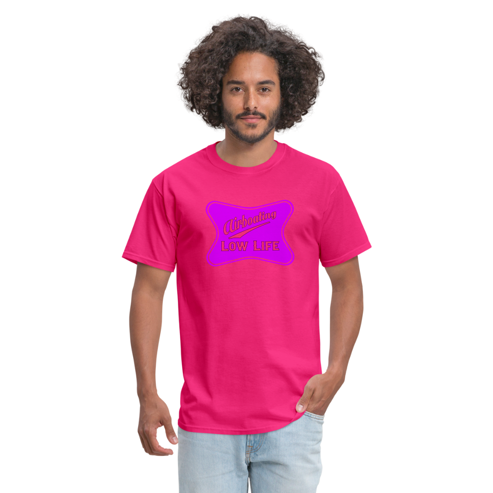 Airboating - Pink - (Unisex) Classic T-Shirt - fuchsia