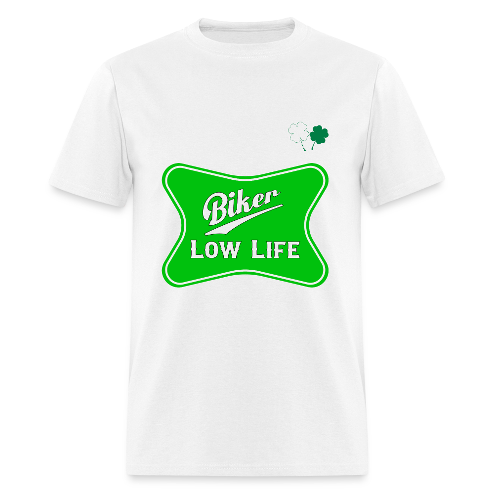 Biker - green - Unisex Classic T-Shirt - white