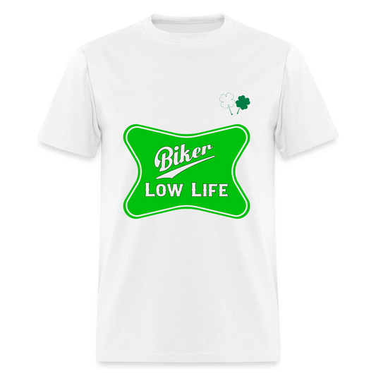 Biker - green - Unisex Classic T-Shirt - white