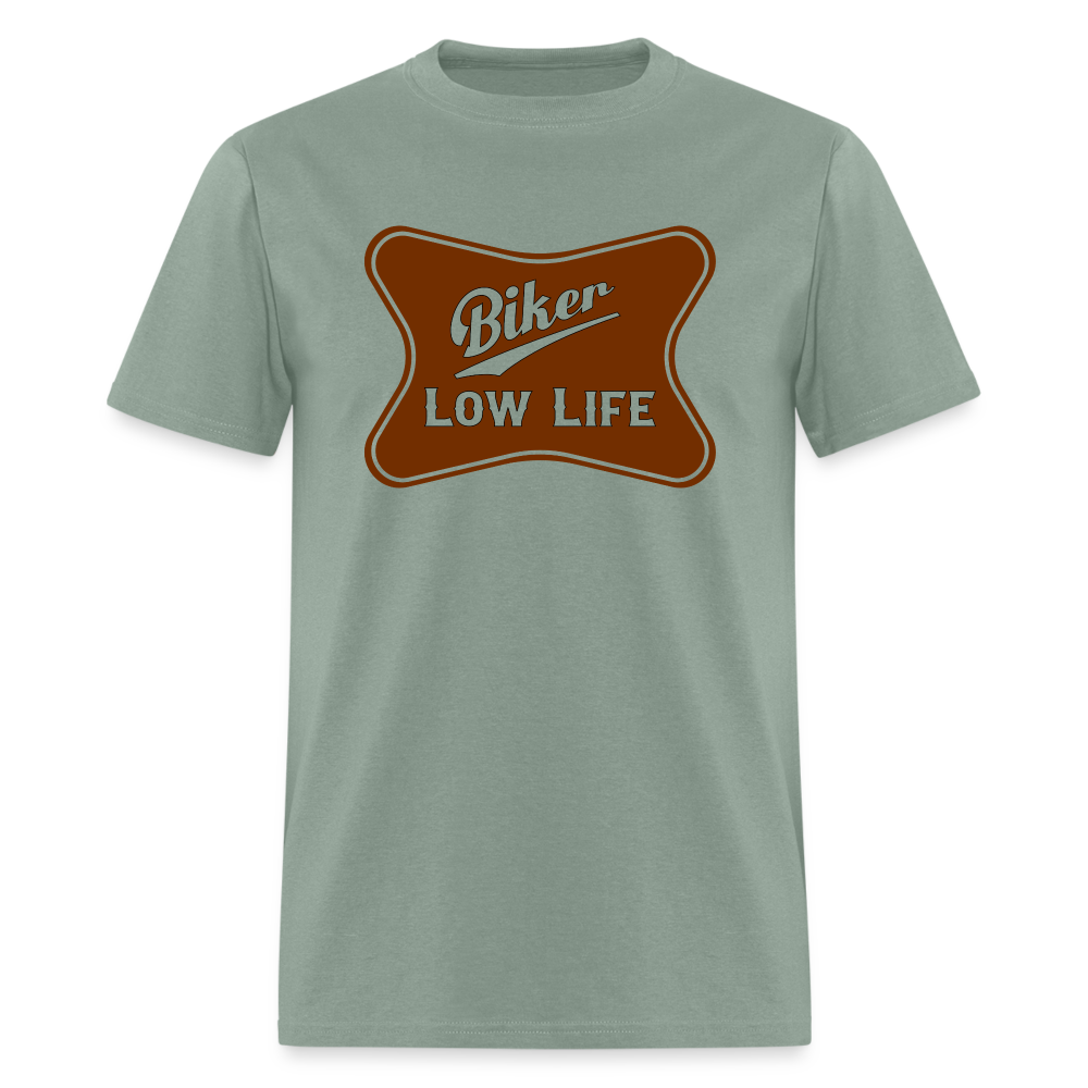 Biker - brown - unisex classic t-shirt - sage