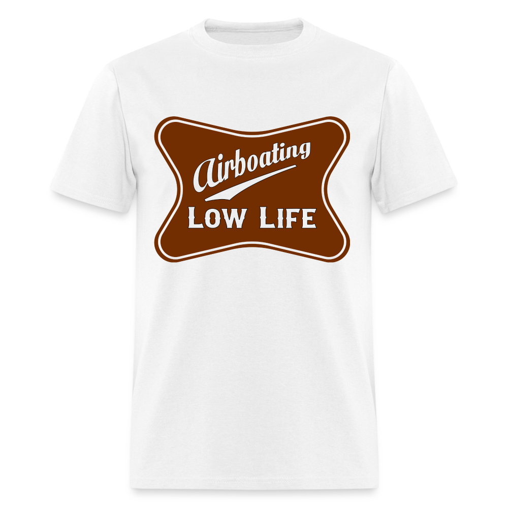 Airboating - Brown - (Unisex) Classic T-Shirt - white