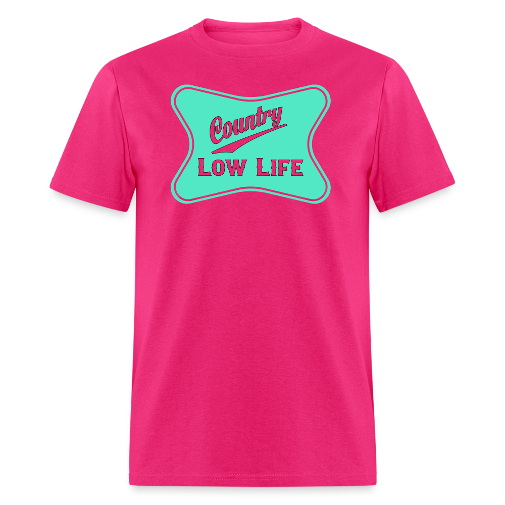 Country - Teal - Unisex Classic T-Shirt - fuchsia