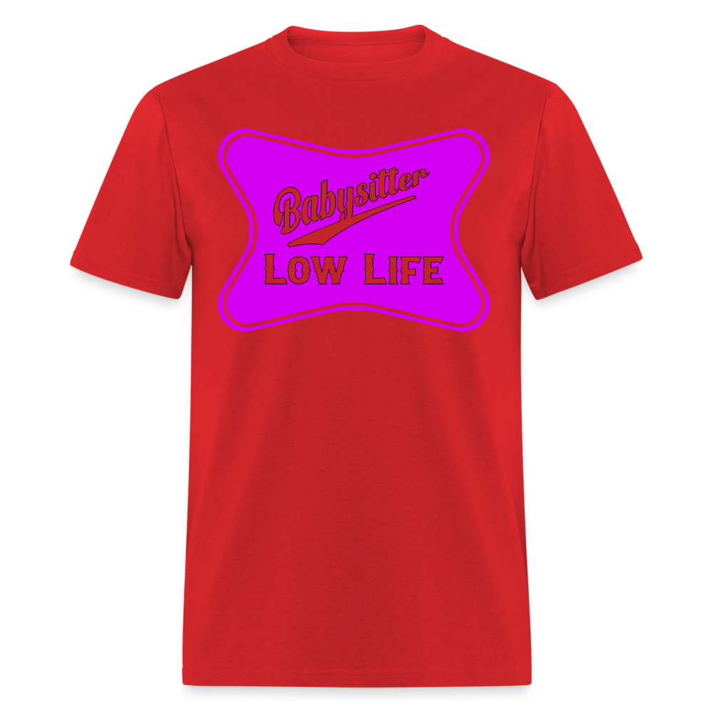 Babysitter - Purple - Unisex Classic T-Shirt - red