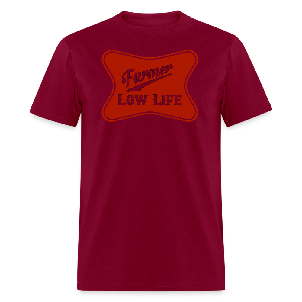 Farmer - Red - Unisex Classic T-Shirt - burgundy