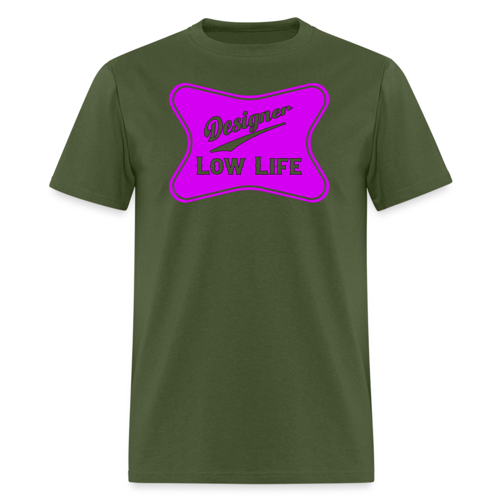 Designer - Light Purple - Unisex Classic T-Shirt - military green