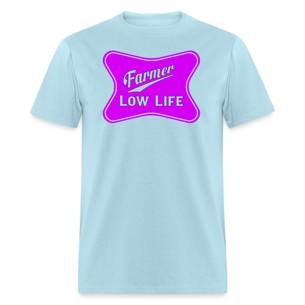 Farmer - Pink - Unisex Classic T-Shirt - powder blue