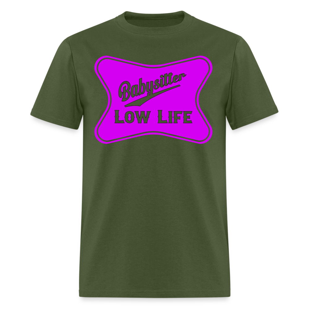 Babysitter - Purple - Unisex Classic T-Shirt - military green