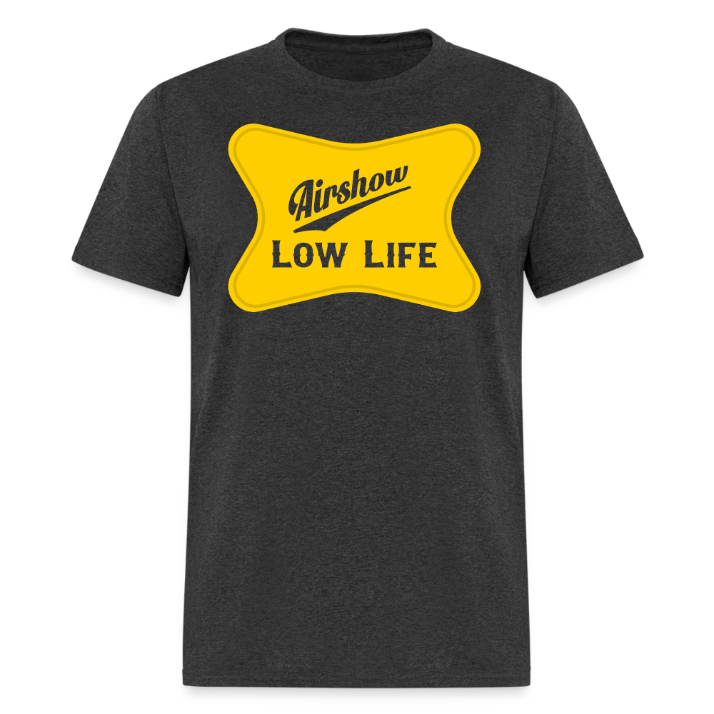 Airshow yellow logo - Unisex Classic T-Shirt - heather black