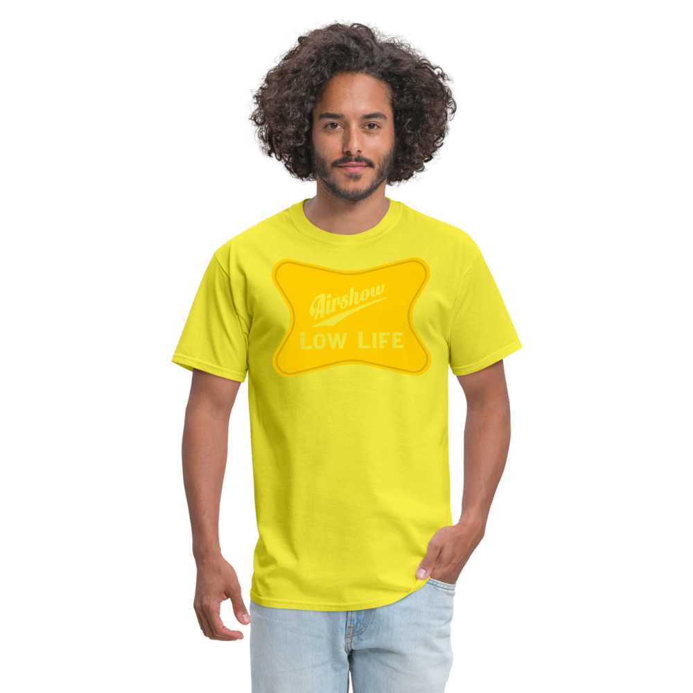 Airshow yellow logo - Unisex Classic T-Shirt - yellow