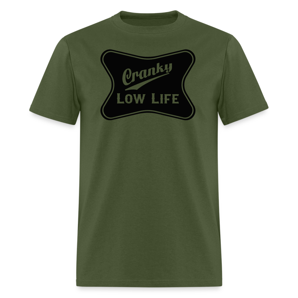 Cranky - Black - Unisex Classic T-Shirt - military green
