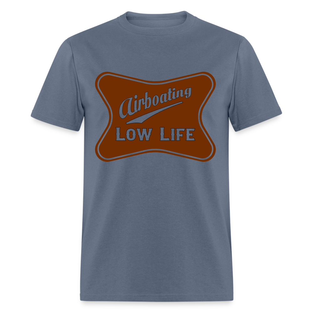 Airboating - Brown - (Unisex) Classic T-Shirt - denim