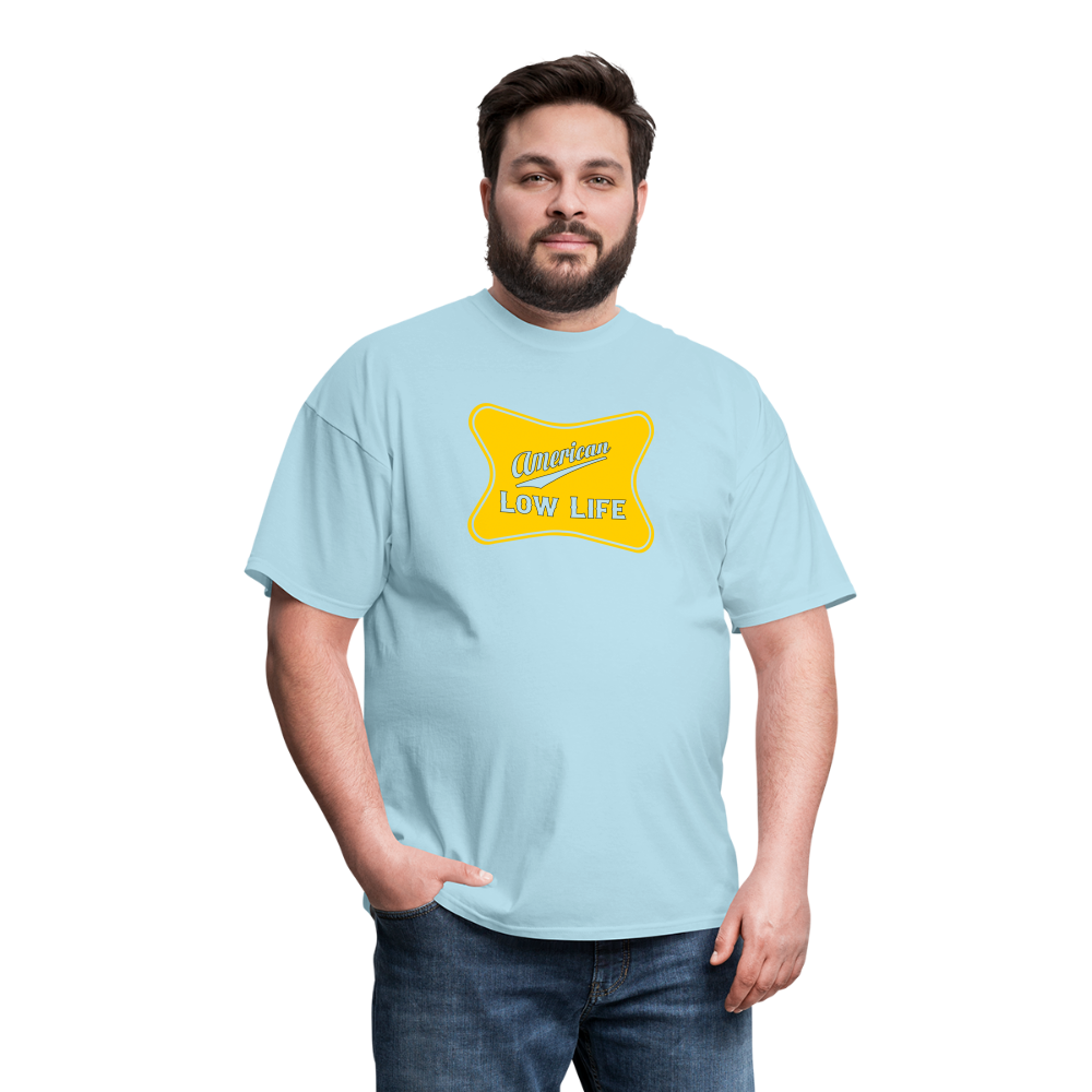 American - Yellow - (Unisex) Classic T-Shirt - powder blue