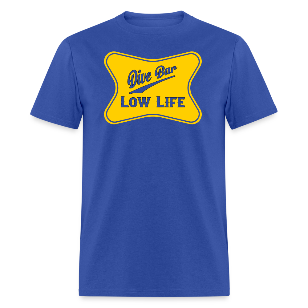 Dive Bar - Yellow - Unisex Classic T-Shirt - royal blue