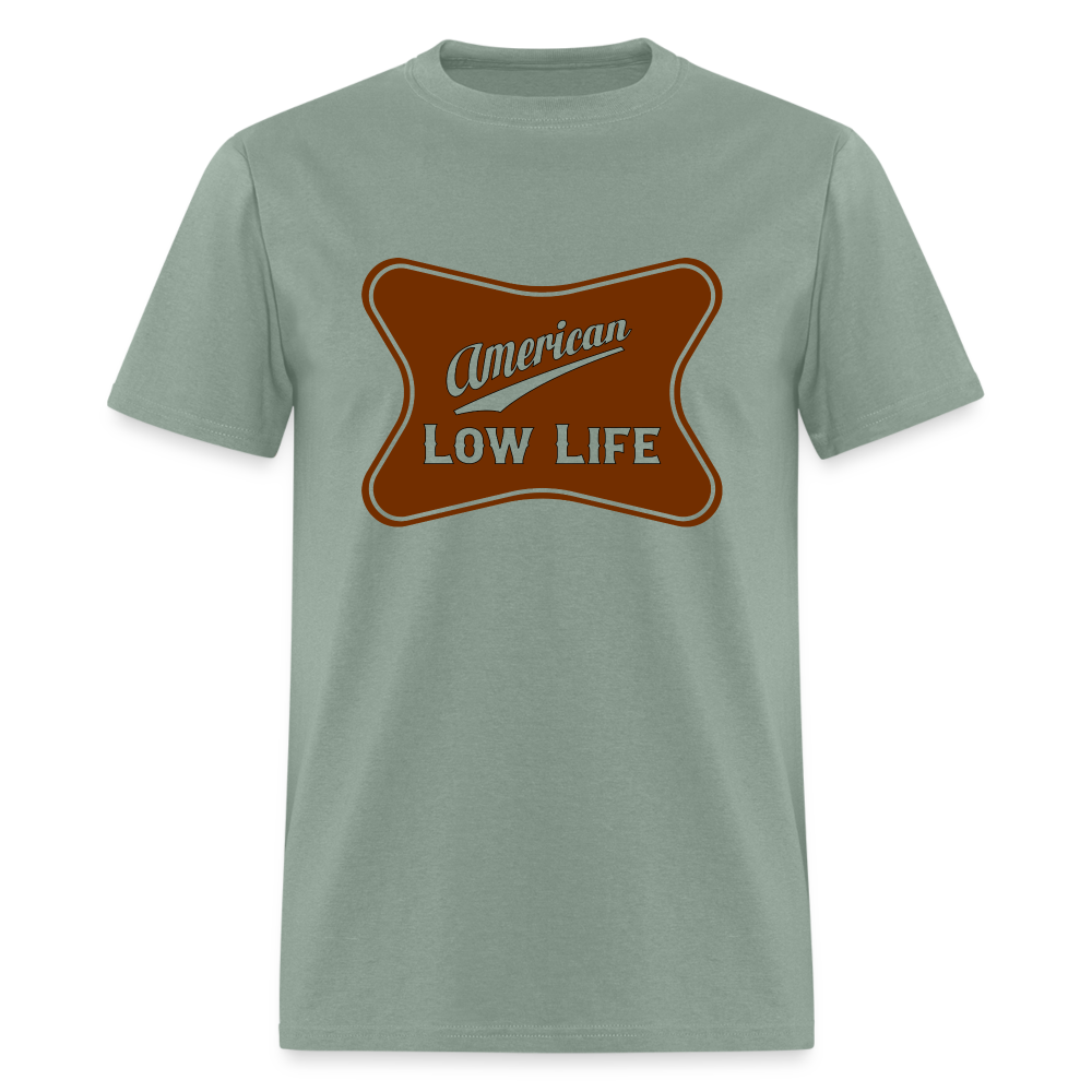 American - Brown - (Unisex) Classic T-Shirt - sage