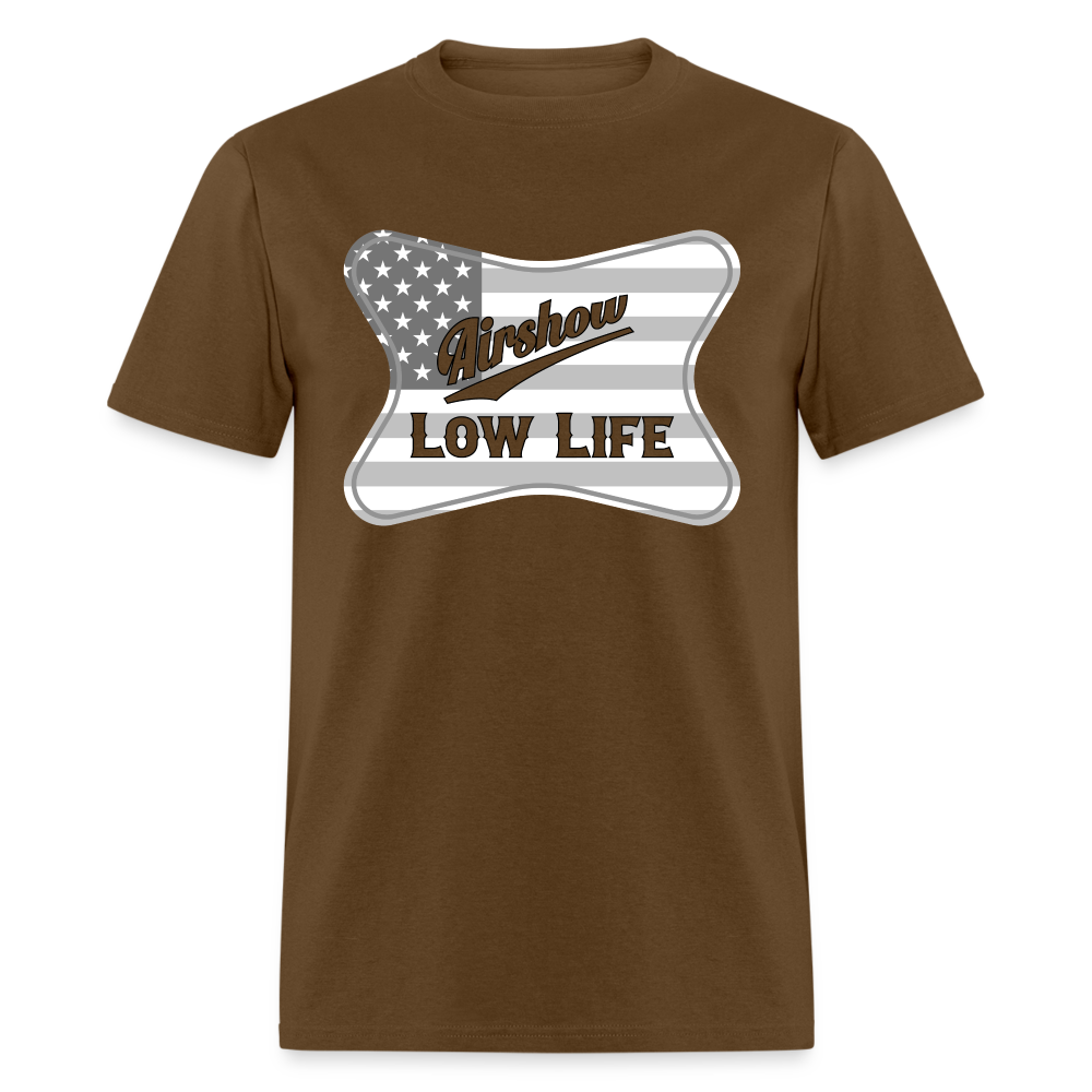 Airshow - American flag - Unisex Classic T-Shirt - brown