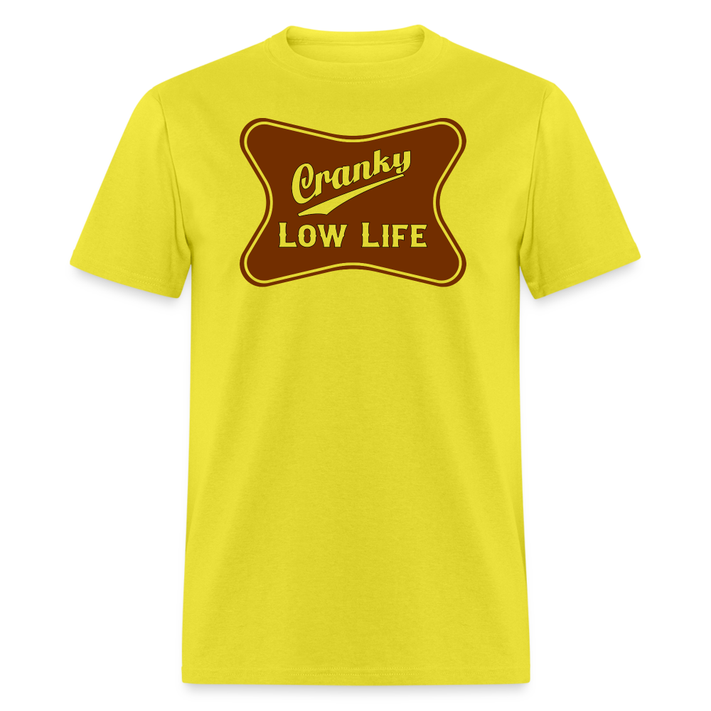 Cranky - Brown - Unisex Classic T-Shirt - yellow