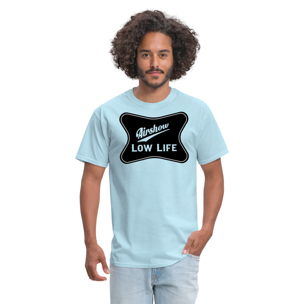 Airshow - Black - Unisex Classic T-Shirt - powder blue