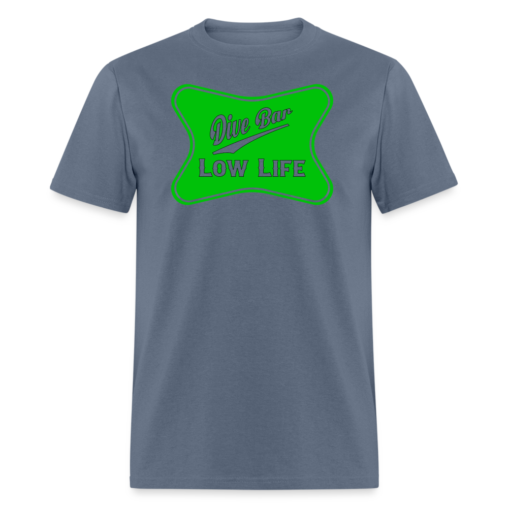 Dive Bar - Green - Unisex Classic T-Shirt - denim