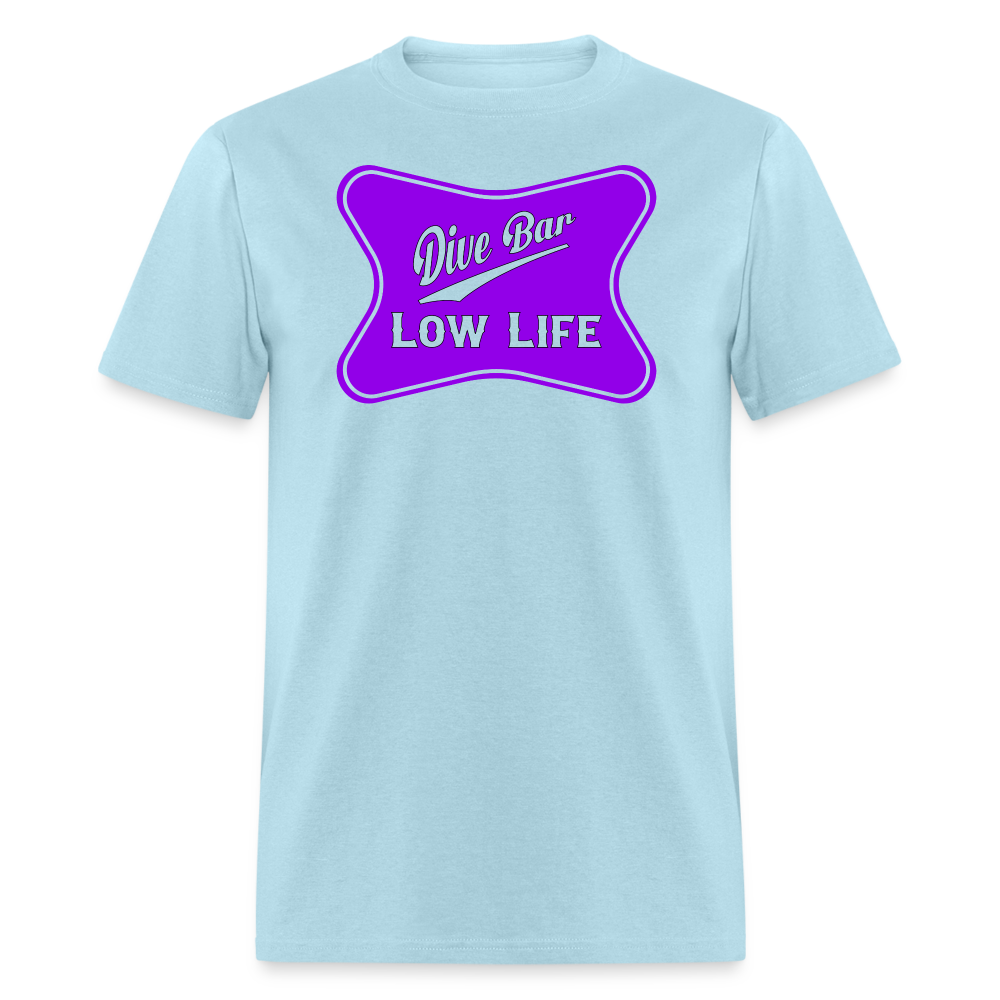 Dive Bar - Purple - Unisex Classic T-Shirt - powder blue
