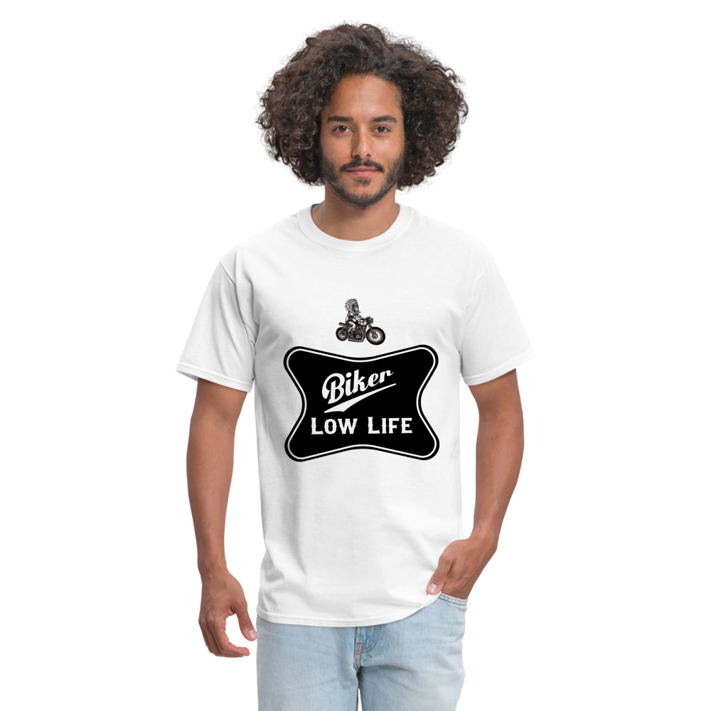 Biker - black - Unisex Classic T-Shirt - white
