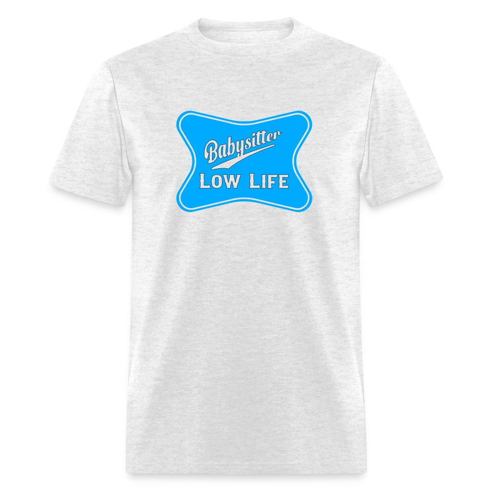 Babysitter - Light Blue - (Unisex) Classic T-Shirt - light heather gray