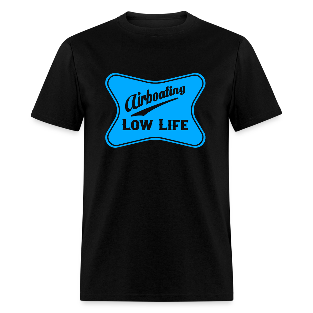 Airboating - Light Blue - (Unisex) Classic T-Shirt - black