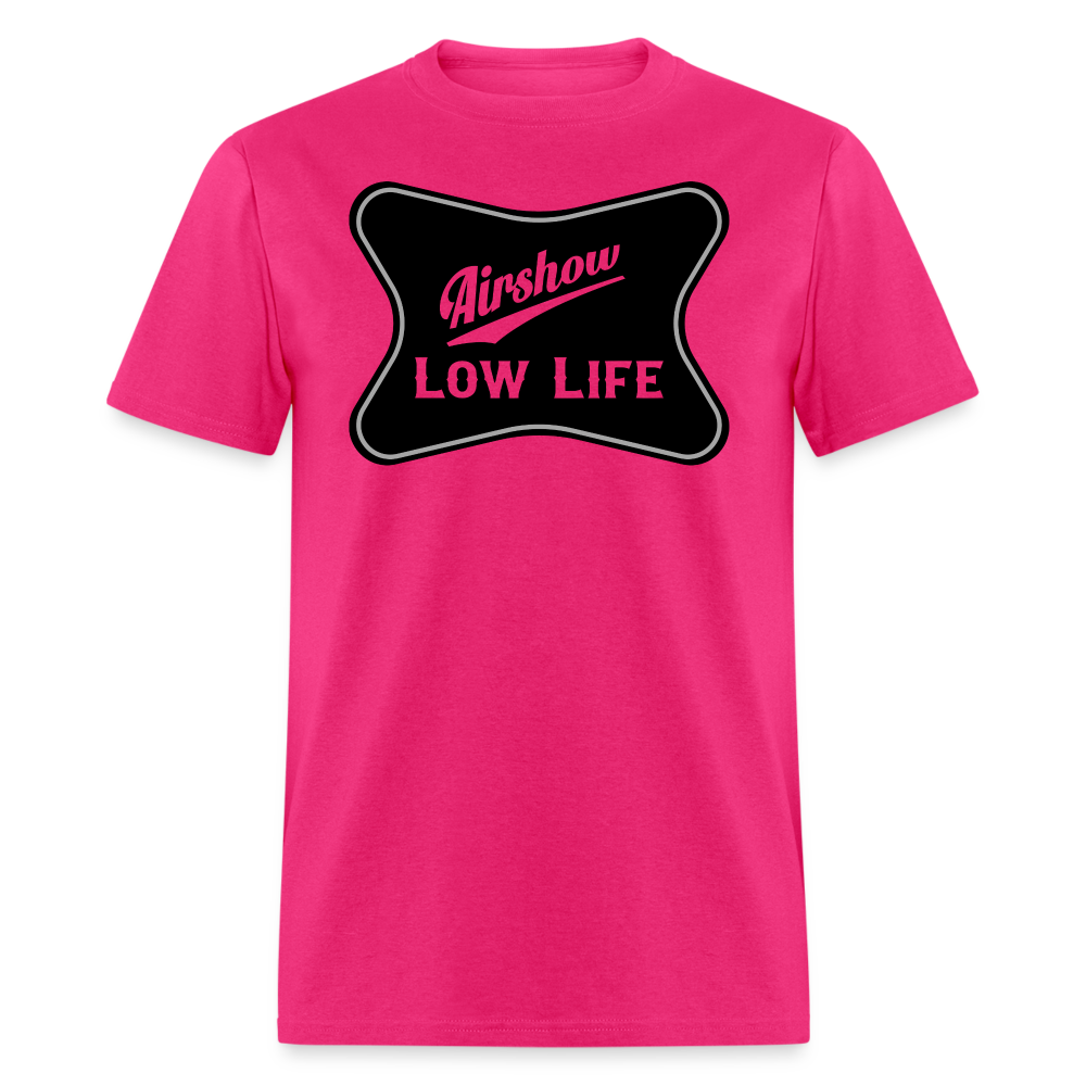Airshow - Black - Unisex Classic T-Shirt - fuchsia