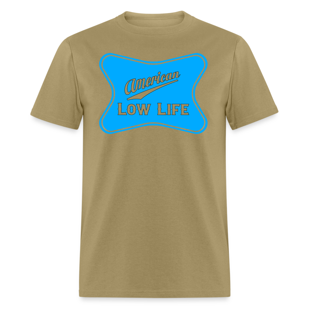 American - Light Blue - (Unisex) Classic T-Shirt - khaki