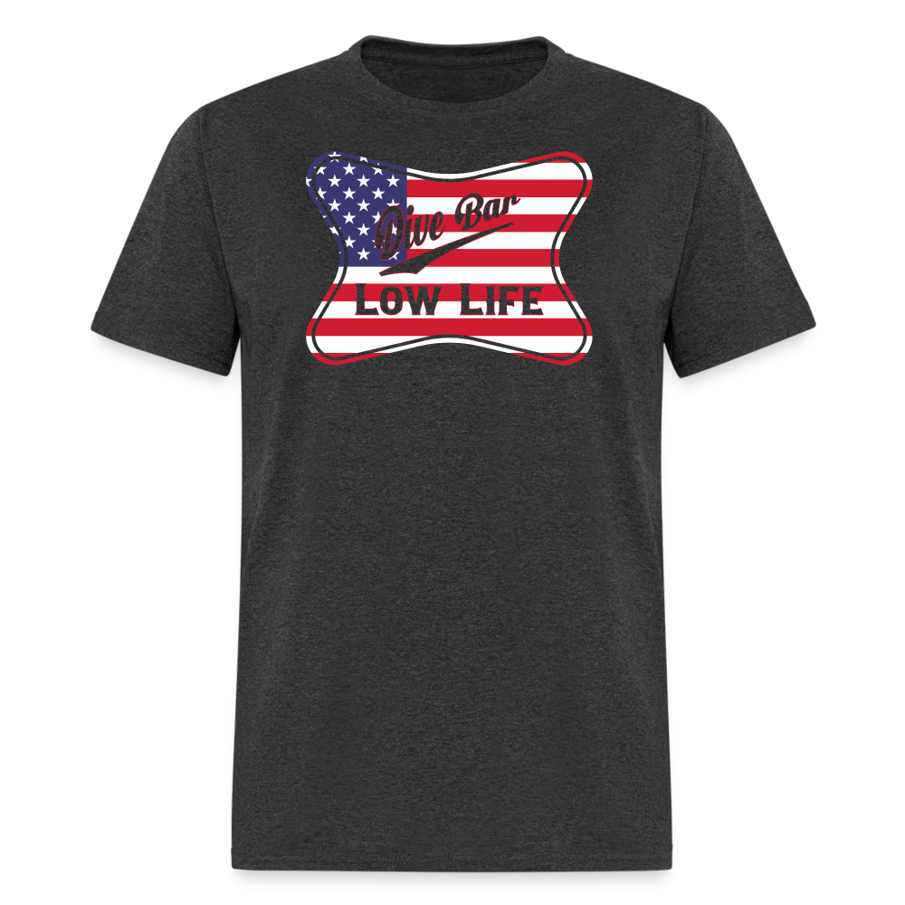 Dive Bar - Patriotic - Unisex Classic T-Shirt - heather black