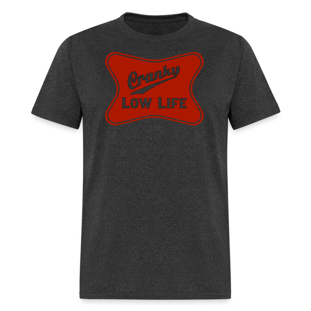 Cranky - Red - Unisex Classic T-Shirt - heather black