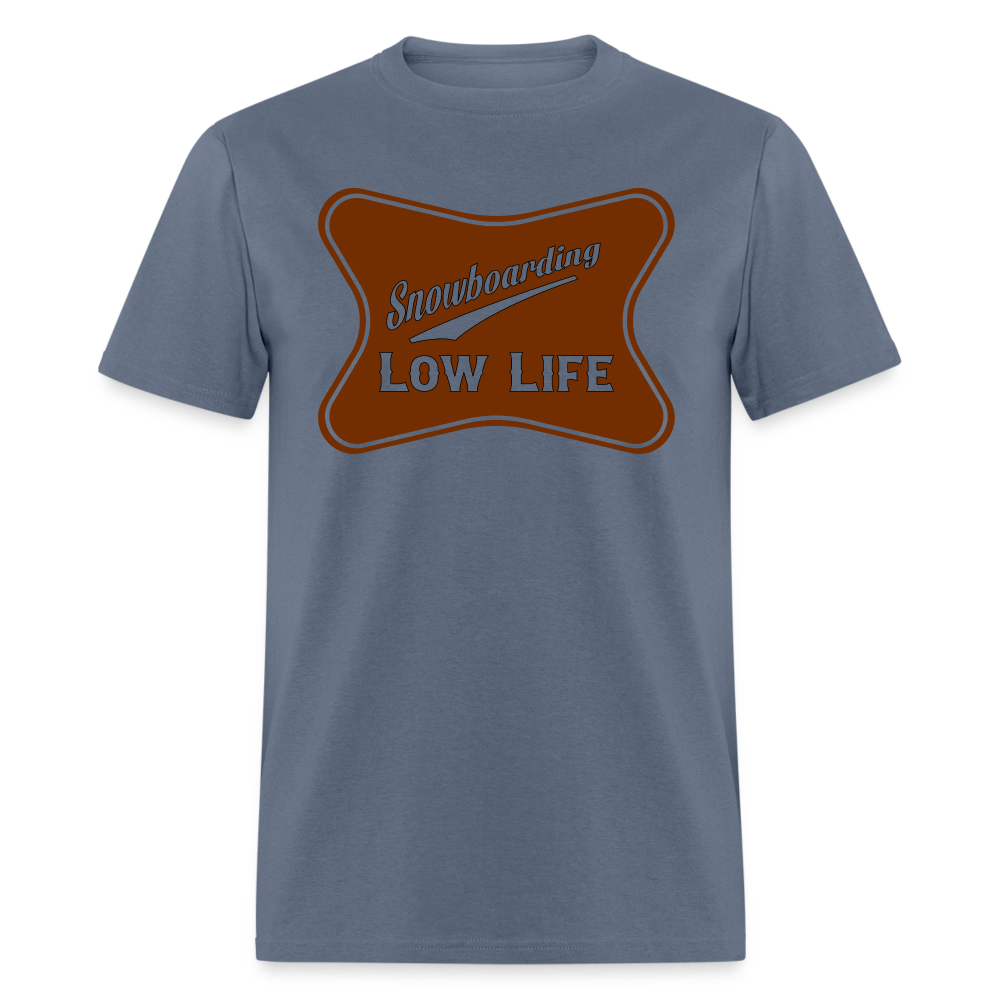 Snowboarding - Brown - Unisex Classic T-Shirt - denim