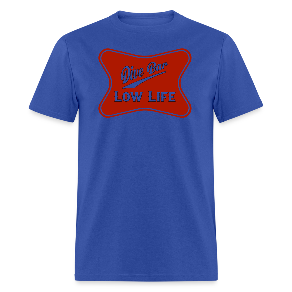Dive Bar - Red - Unisex Classic T-Shirt - royal blue