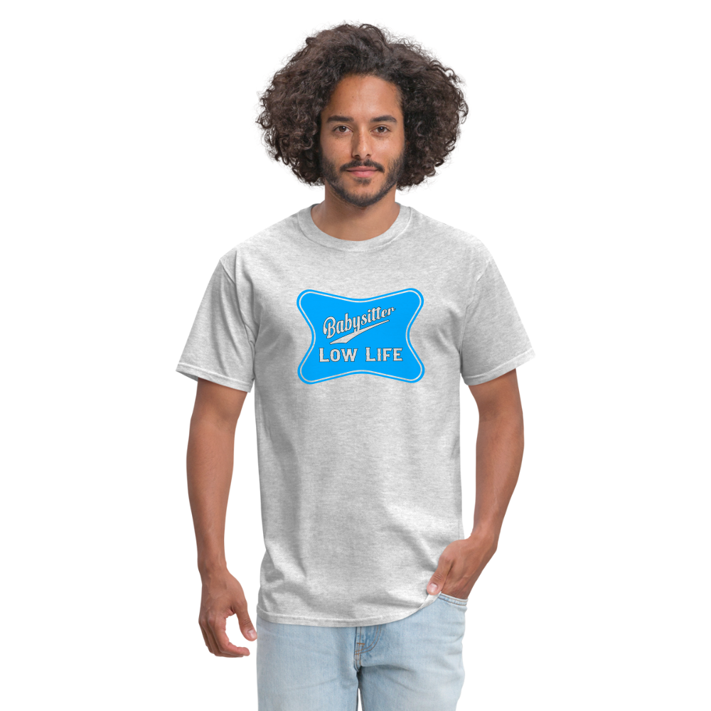 Babysitter - Light Blue - (Unisex) Classic T-Shirt - heather gray