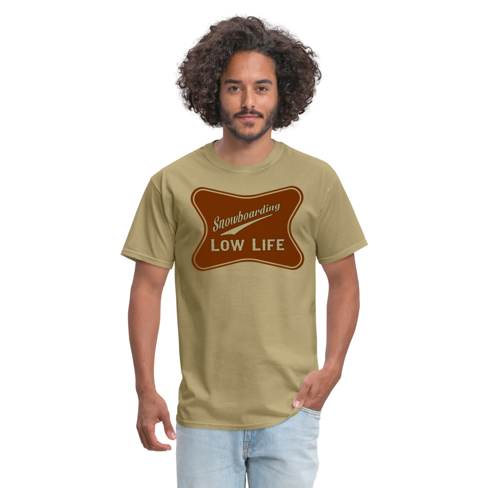 Snowboarding - Brown - Unisex Classic T-Shirt - khaki