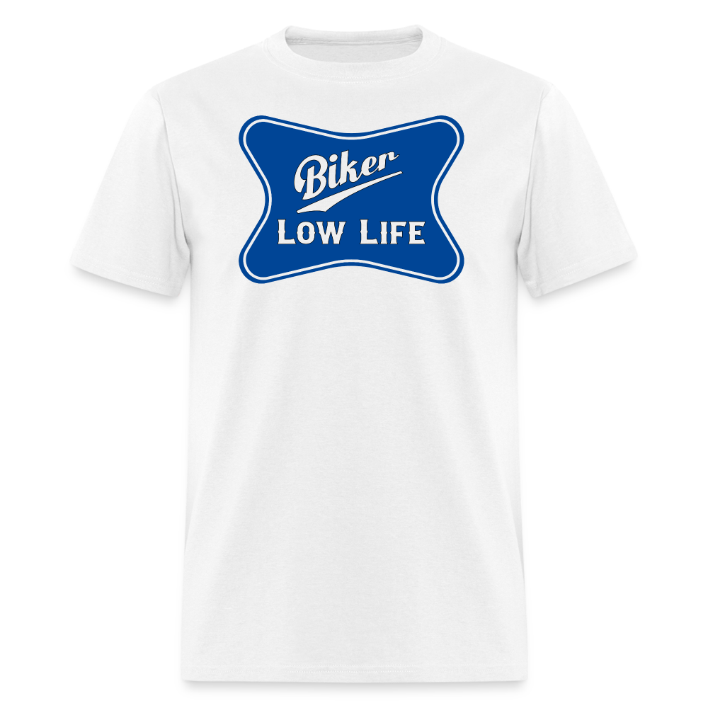 Biker - Blue - Unisex Classic T-Shirt - white