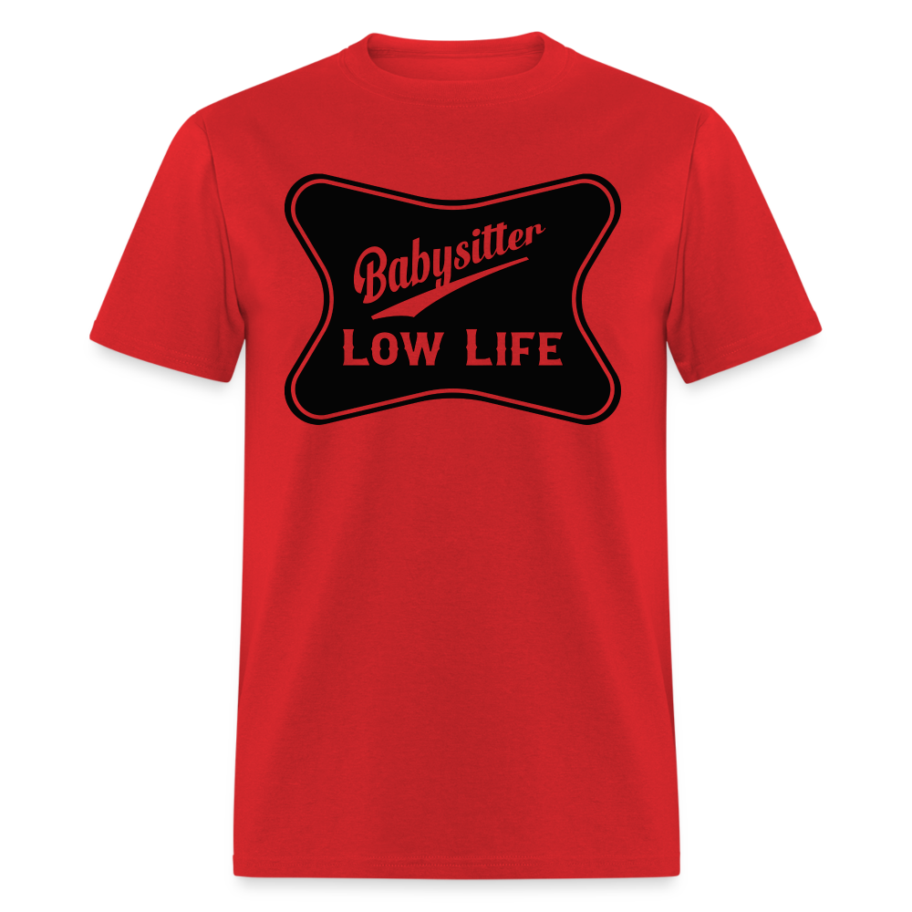 Babysitter - Black - Unisex Classic T-Shirt - red